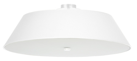 Ceiling lamp VEGA 70 white + 5x LED Bulb E27 3000K Warm 7.5W 620lm
