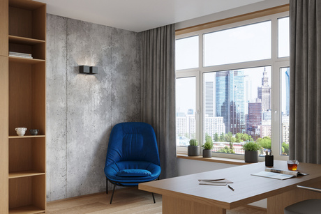 Wall lamp QUAD 2 black + 2x LED Bulb G9 3000K Warm 4.5W 510lm