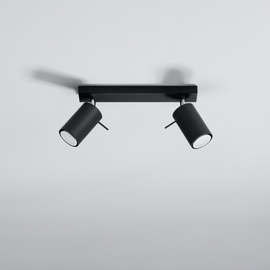 Ceiling lamp RING 2 black