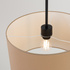Pendant lamp NEVIA beige