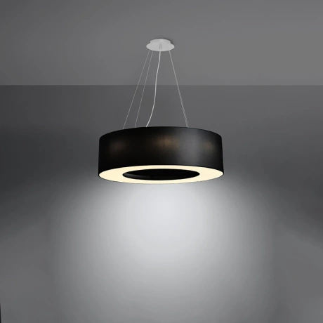 Chandelier SATURNO 70 black