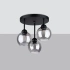 Chandelier ALINO 3 black