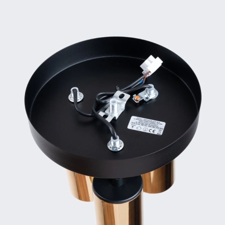 Ceiling lamp WINX 3P black/gold