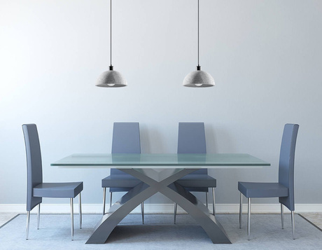 PABLITO hanging lamp + 1x LED bulb E27 4000K Cool White 7.5W 650lm