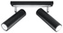 Ceiling lamp DIREZIONE 2 black + 2x LED Bulb GU-10 3000K Warm 7W 620lm