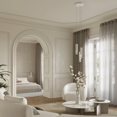 Pendant lamp LIRO 2 white