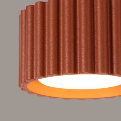 Ceiling lamp AURA 1 red ochra Gx53