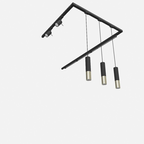 LUCIE black LED 4000K