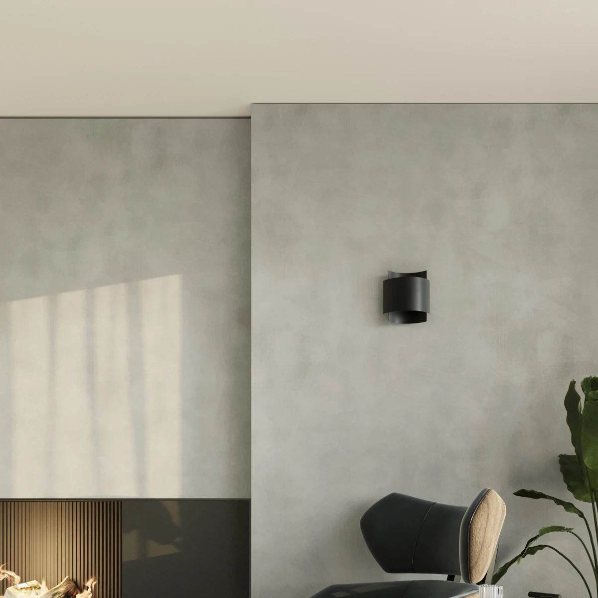Wall lamp IMPACT black