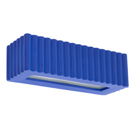 Wall lamp ceramic RIGATA ultramarine