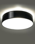 Ceiling lamp ARENA 25 BLACK + 1x LED Bulb E27 4000K Cool White 7.5W 650lm