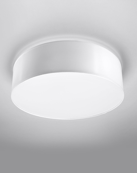 Ceiling lamp ARENA 35 WHITE + 2x LED Bulb E27 4000K Cool White 7.5W 650lm