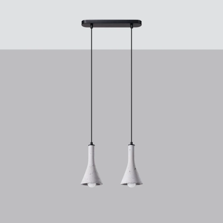 Pendant lamp REA 2 concrete