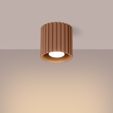 Ceiling lamp AURA 1 mocha GU10