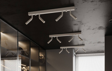 Ceiling light EYETECH 2 white + 2x LED Bulb G9 3000K Warm 4.5W 510lm