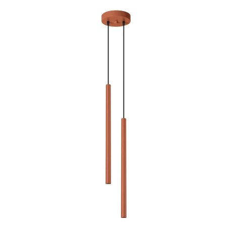 Pendant lamp PASTELO 2 red ochre