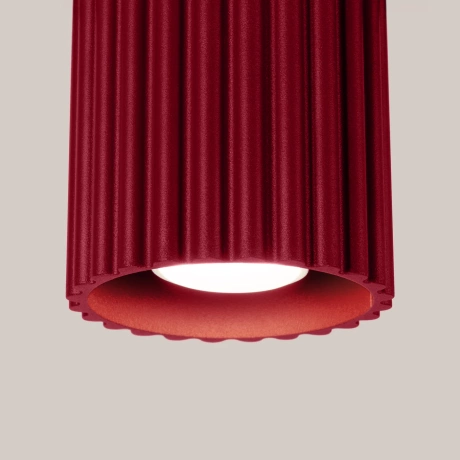 Ceiling lamp AURA 1 burgundy GU10