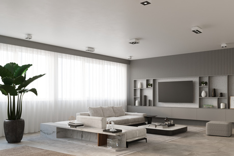 Ceiling lamp MONO 2 white + 2x LED Bulb GU-10 3000K Warm 7W 620lm