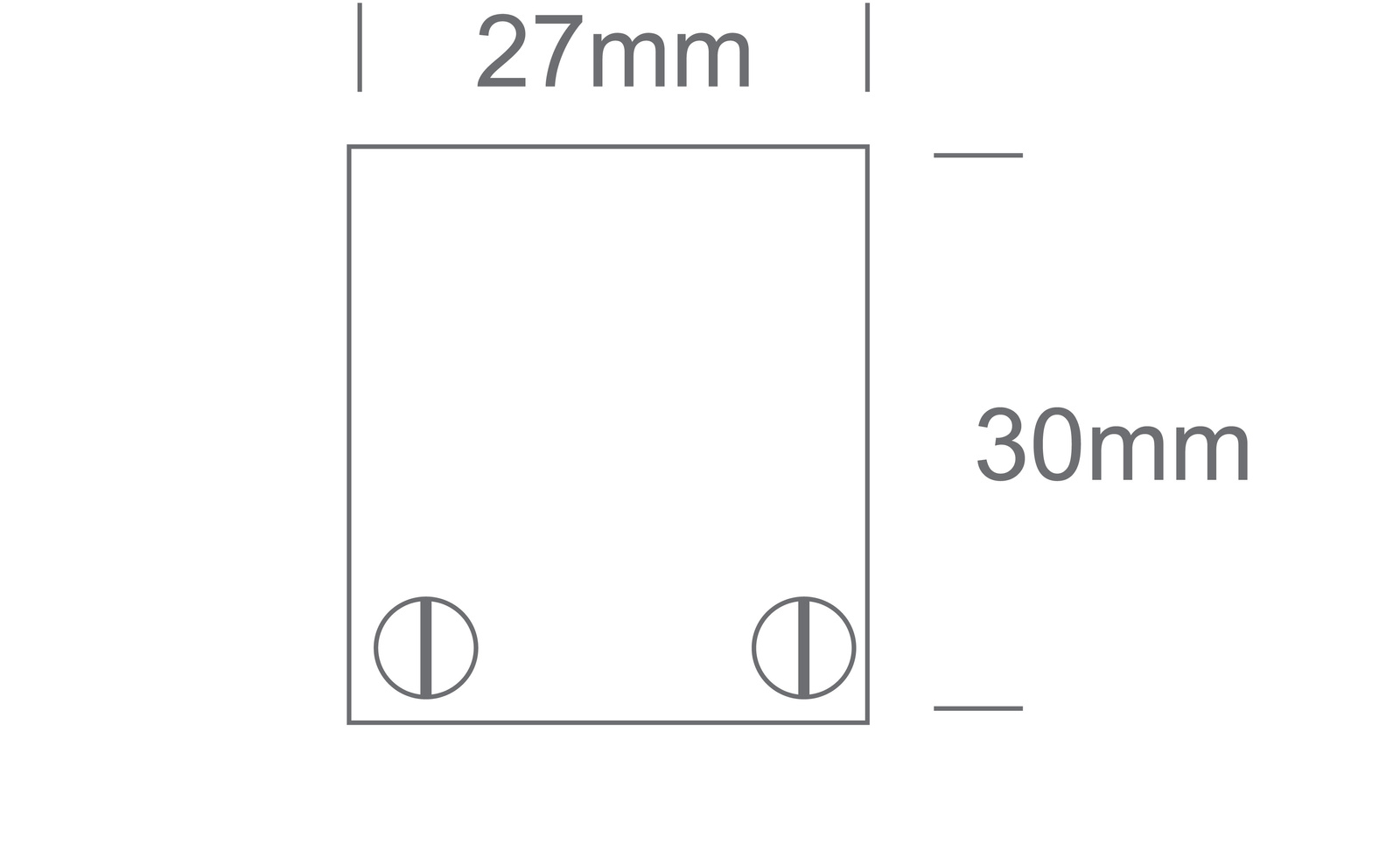 Magnetic rail 1m black MINI ON/OFF DALI 48V