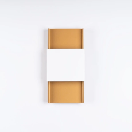 Wall lamp DURLIN gold/white