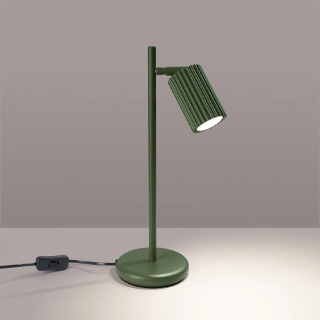 Table lamp KARBON olive green