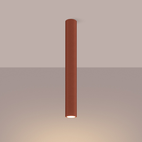 Ceiling lamp KARBON 60 red ochre
