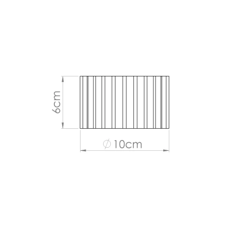 Ceiling lamp AURA 1 black Gx53