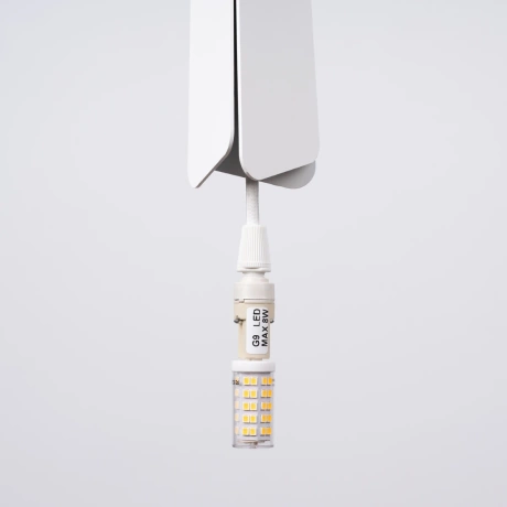 Pendant lamp PRYSM 1 white