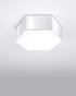 Ceiling lamp SUNDE 11 white + 2x LED Bulb E27 3000K Warm 7.5W 620lm