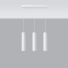 Pendant lamp LAGOS 3L white