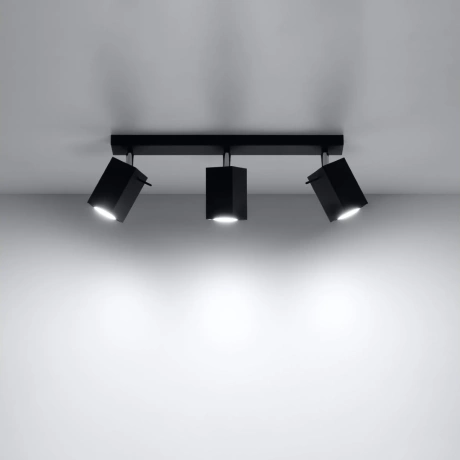 Ceiling lamp MERIDA 3 black