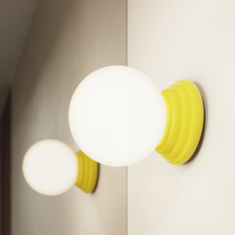 Wall lamp ZORI yellow IP44