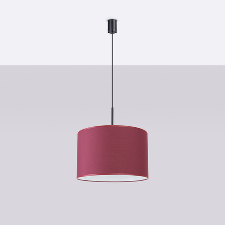 Pendant lamp NEVIA burgundy