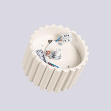 Ceiling lamp AURA 1 beige Gx53