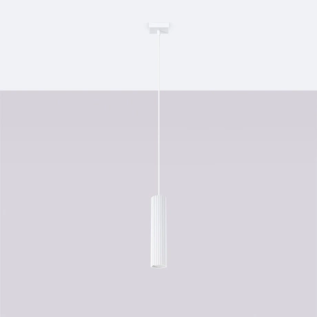 Pendant lamp KARBON 1 white
