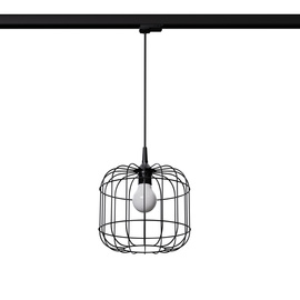 Pendant lamp CELTA black E27