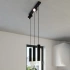 Pendant lamp RING 3 black