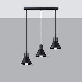 Pendant lamp TALEJA 3 black [E27]