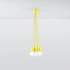 Pendant lamp DIEGO 5 yellow