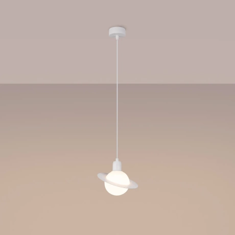 Pendant lamp HYPERION 1 white