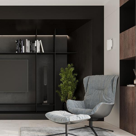 Wall lamp HESTIA white + 1x LED Bulb G9 3000K Warm 4.5W 510lm