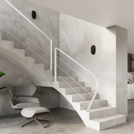 Wall lamp TEAR black + 1x LED Bulb G9 3000K Warm 4.5W 510lm