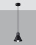 Ceiling pendant TALEJA 1 black [E27] + 1x LED Light Bulb E27 4000K Cool White 7.5W 650lm