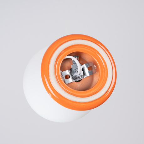 Ceiling lamp ZORI orange IP44