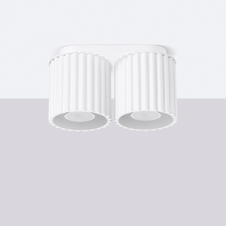 Ceiling lamp AURA 2 white GU10