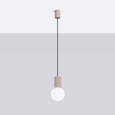 Pendant lamp HALO 1 taupe