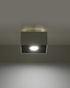 Ceiling lamp MONO 1 white + 1x LED Bulb GU-10 4000K Cool White 7W 630lm