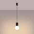 Pendant lamp HALO 1 black