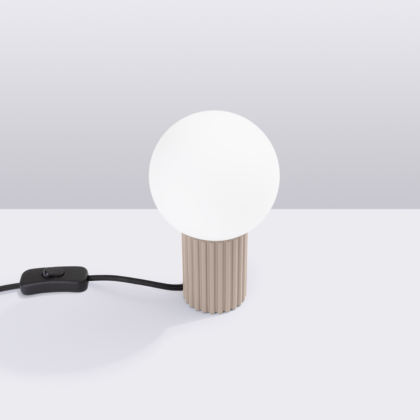 Table lamp HALO taupe
