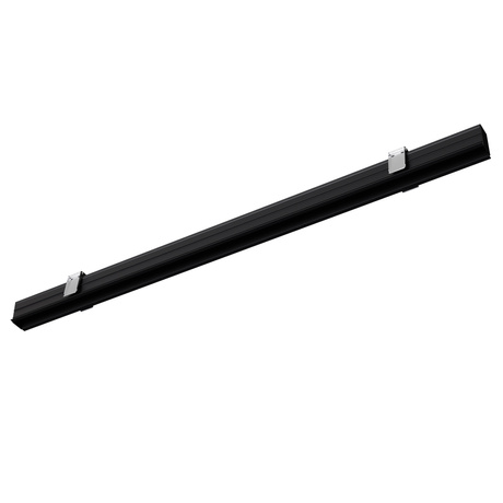 Recessed magnetic rail 1m black MIDI ON/OFF DALI 48V